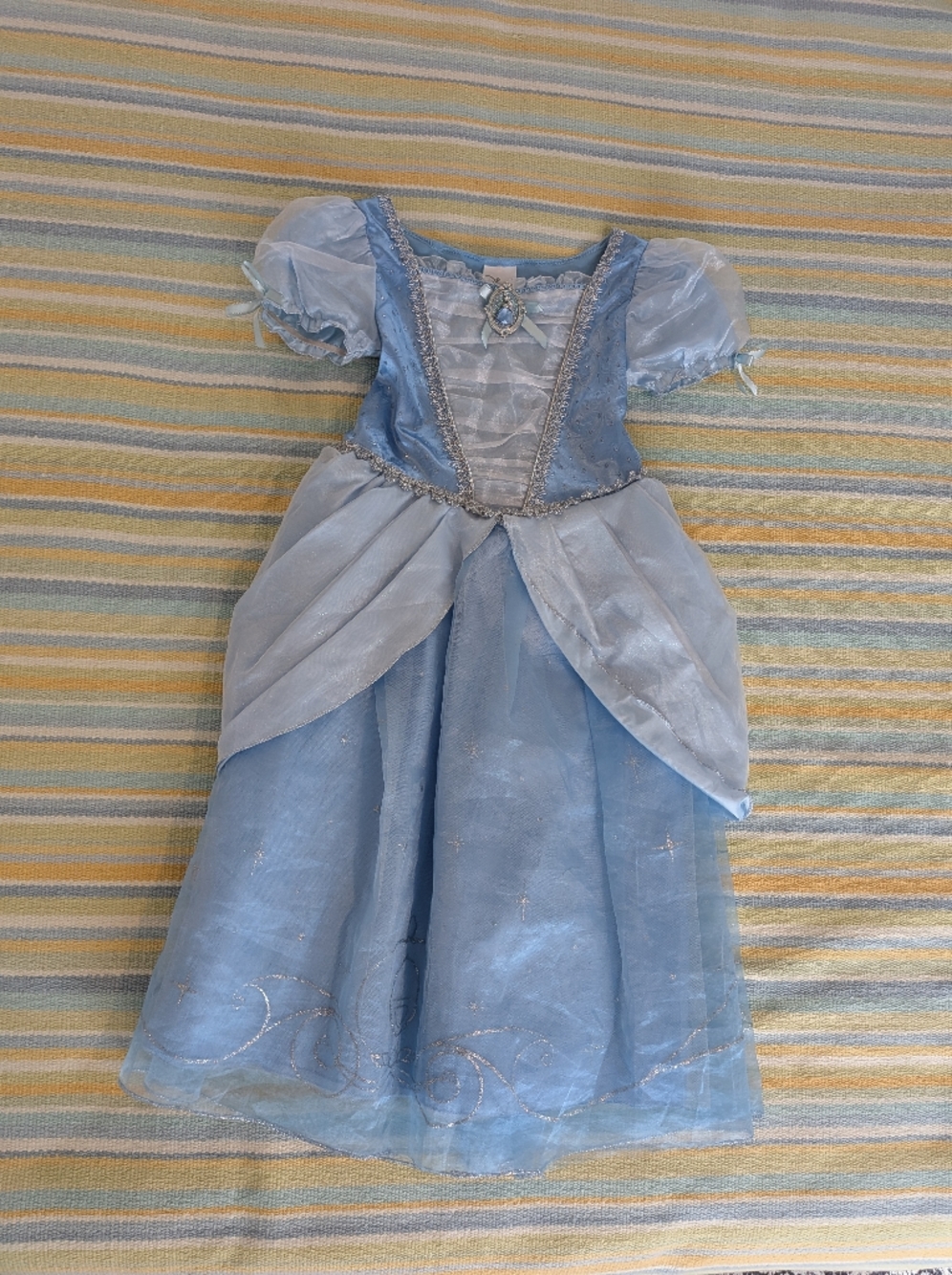 ⭐ Disney Store Cinderella Blue Dress Size 5/6